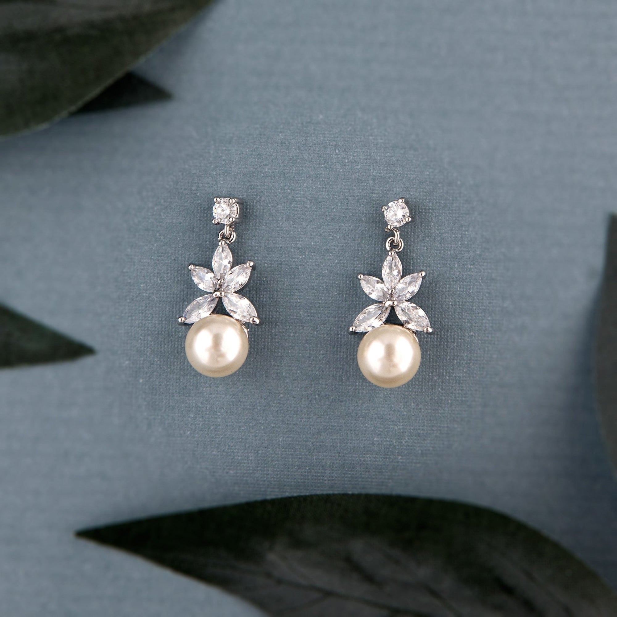 Baroque Pearl Drop Earrings – Qua